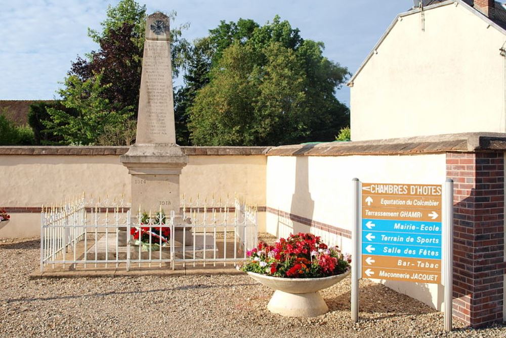 Oorlogsmonument Saint-Srotin