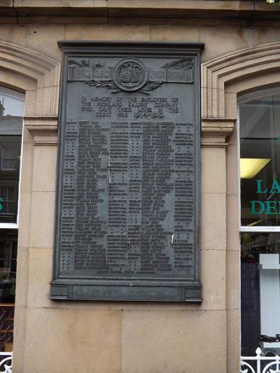 War Memorial Highland Railway