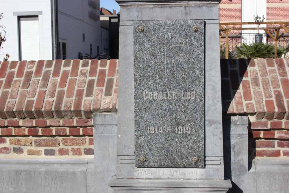 Oorlogsmonument Korbeek-Lo	 #3