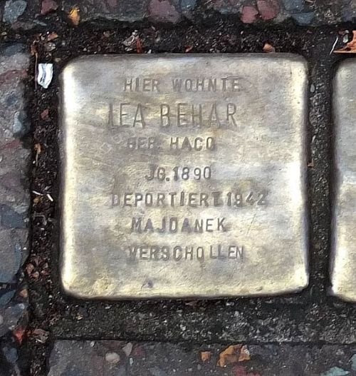 Stolpersteine Kpenicker Strae 112 #3