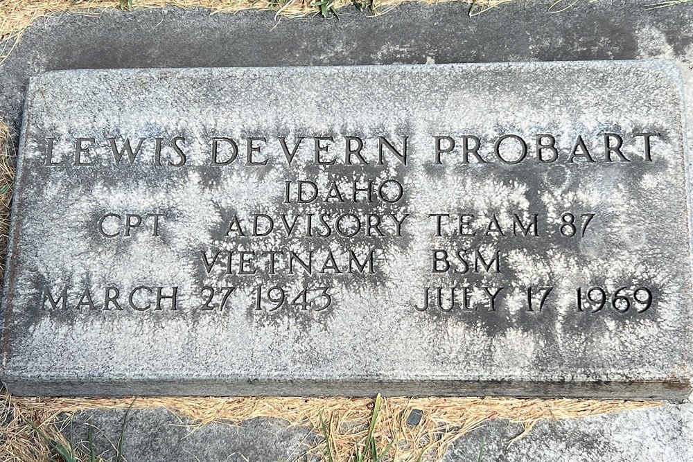 Amerikaans oorlogsgraf Rigby Pioneer Begraafplaats