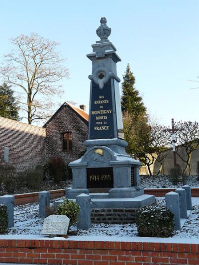 Oorlogsmonument Montigny-en-Cambrsis