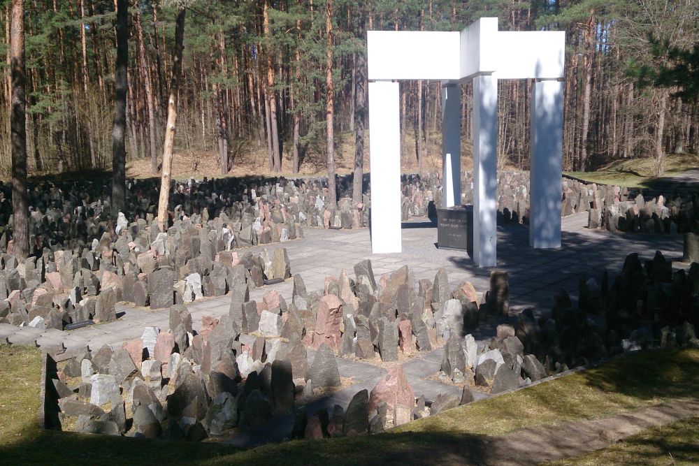 Cemetery Murdered German Jews Riga-Bikernieki-Forest #1