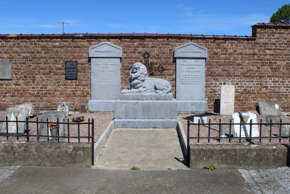 War Memorial Cemetery Antheit #1