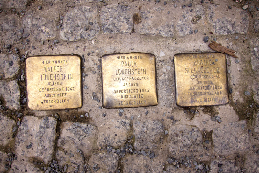 Stolpersteine Almstadtstrae 47 #1