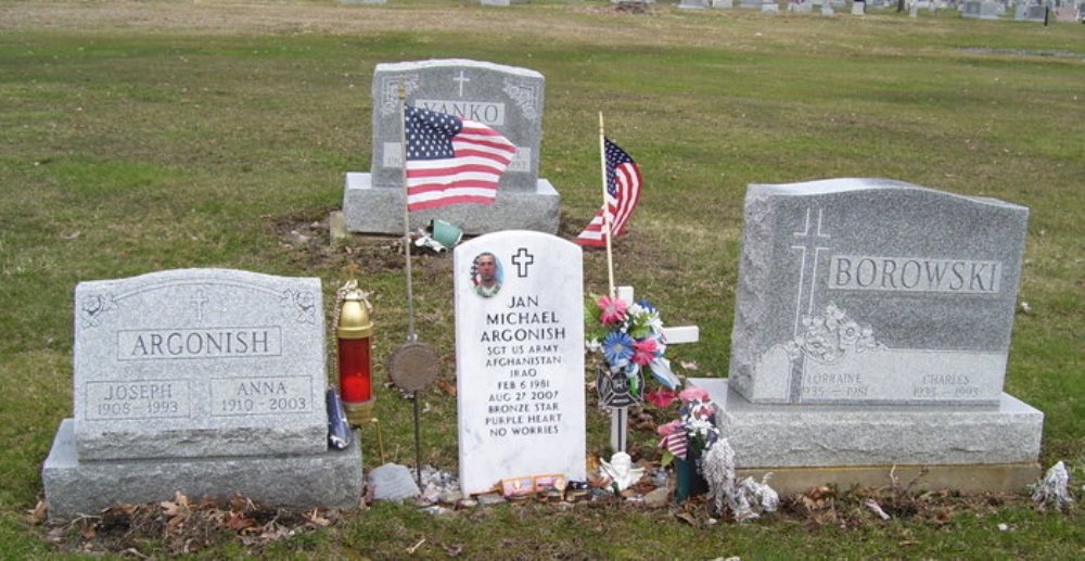 American War Grave Saint Marys Cemetery
