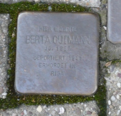 Stolpersteine Kaarster Strae 8 #1