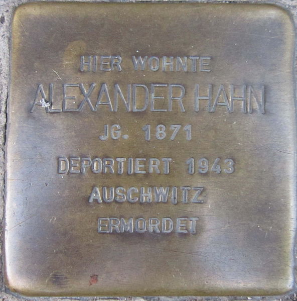 Stolpersteine Semmelstraße 69 #2