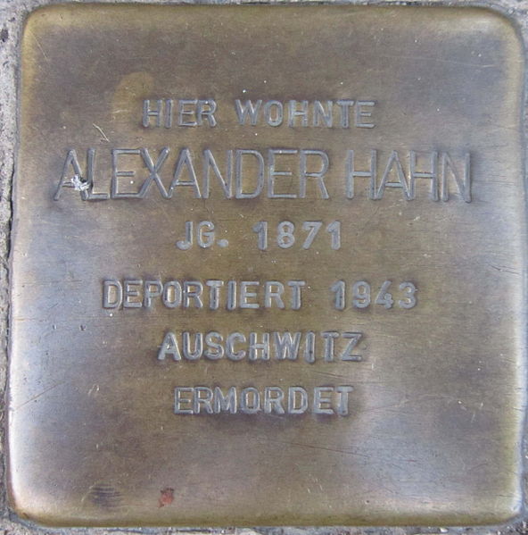 Stolpersteine Semmelstrae 69 #2