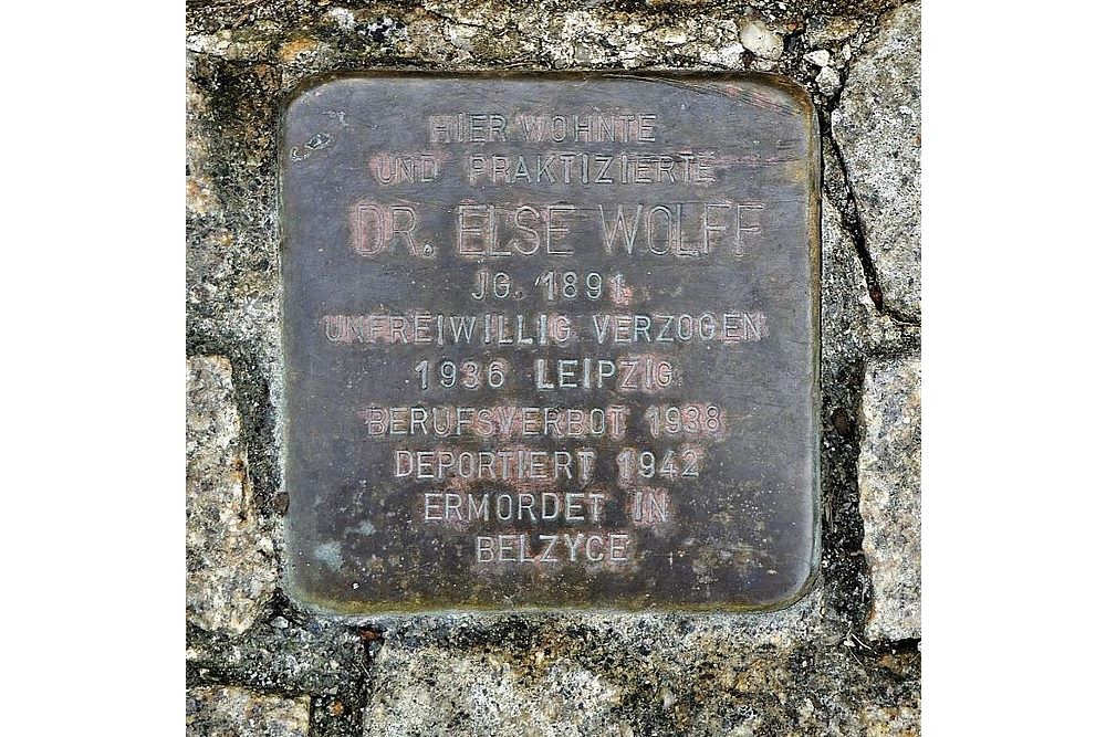 Stolperstein  Zschopauer Platz 13 #1