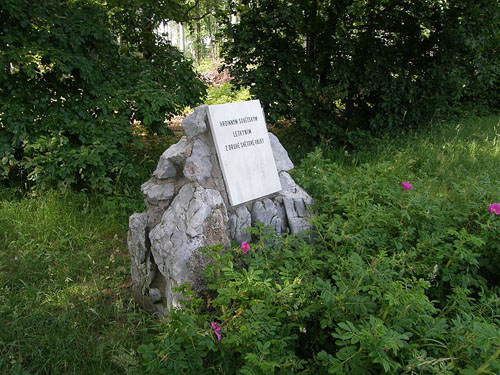 Memorial Stone Lavochkin La-7 Babice nad Svitavou #1