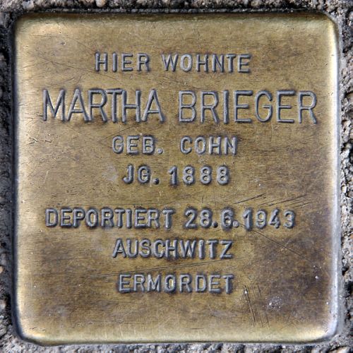 Stolpersteine Stralauer Allee 23a #3