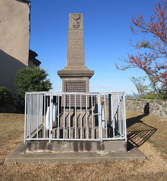 Oorlogsmonument Tourzel-Ronzires