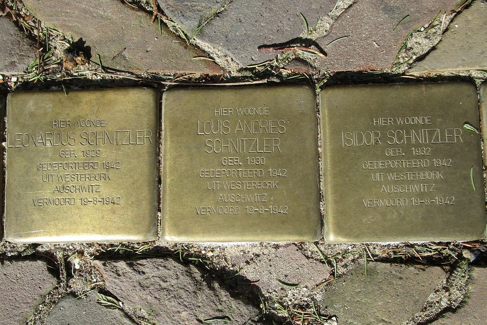 Stolpersteine Laan van Overvest 34 #3