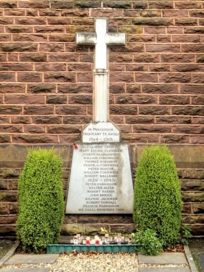 Oorlogsmonument Euxton