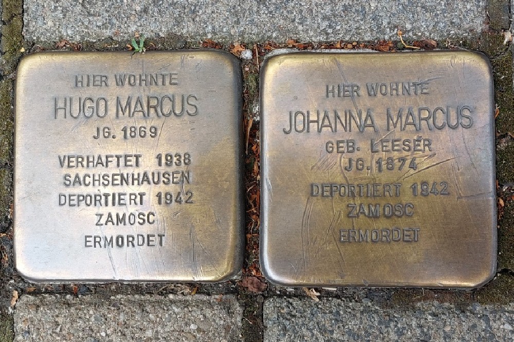 Stolpersteine Hattinger Strae 776