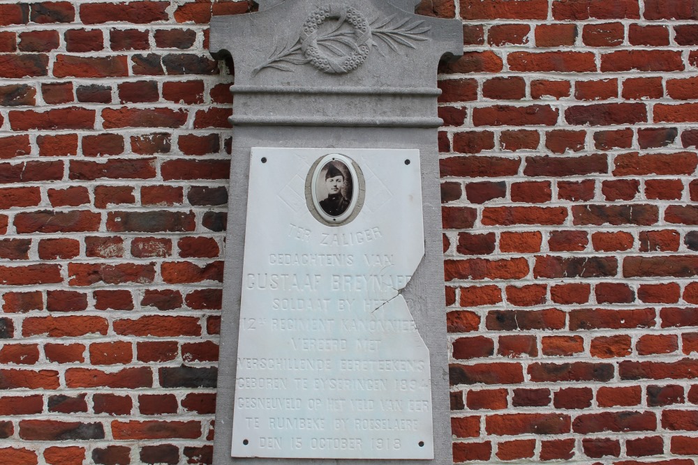 Belgian War Grave Eizeringen #2