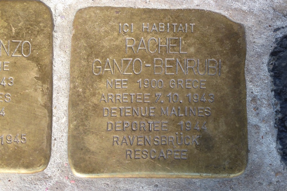 Stolpersteine Rue des Fripiers 8 #4