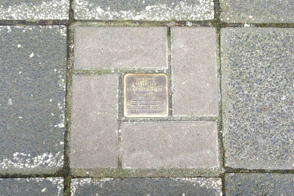 Stolpersteine Glockenhofstrae 28 #1