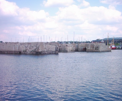 Remains U-Boat Bunker Fink II #3