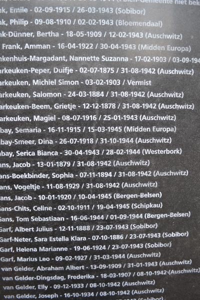 Jewish Memorial Haarlem #5