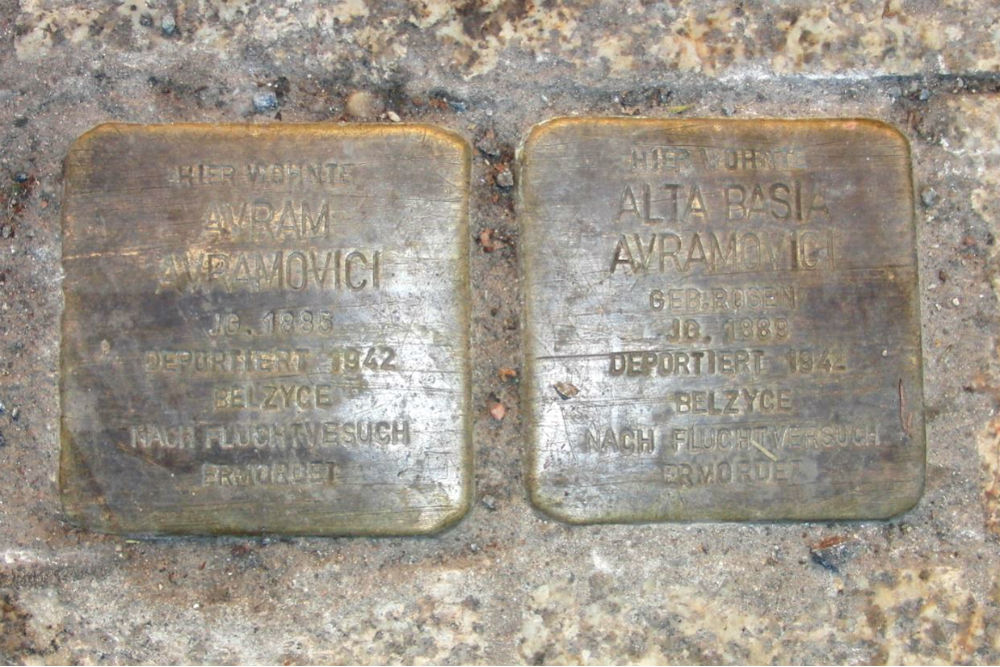 Stolpersteine Zschopauer Straße 107 #1
