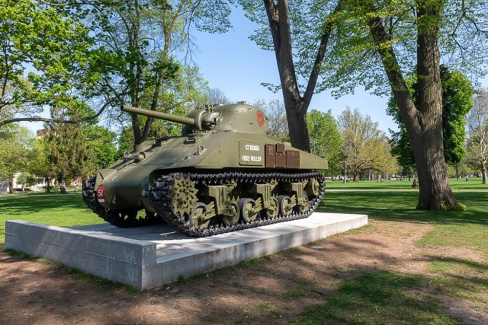 First Hussars Memorial (M4A2(76)W Sherman Tank 