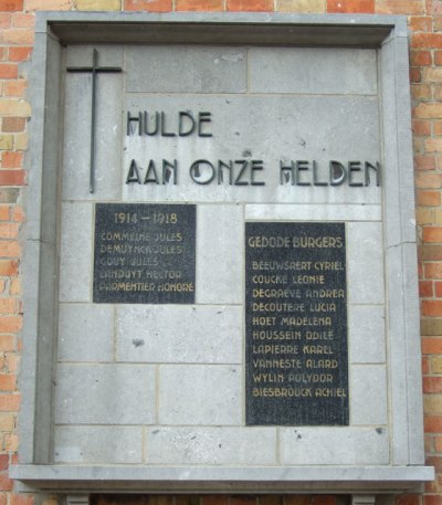 Oorlogsmonument Rollegem-Kapelle #1