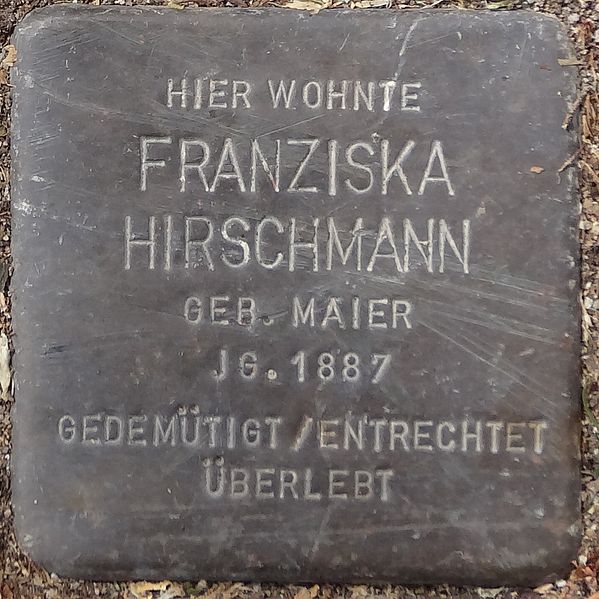 Stolpersteine Am Mispelgtchen 3 #2