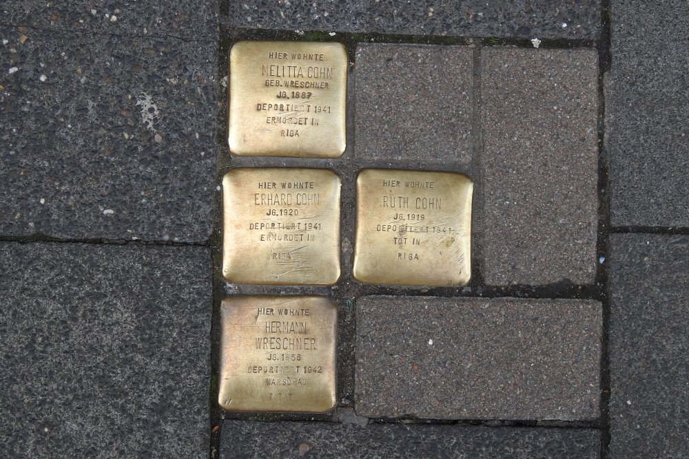 Stumbling Stones Aegidiistraße 14 #1