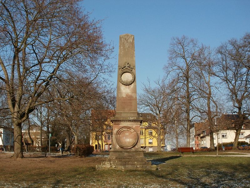 Monument Frans-Duitse Oorlog Echelmeyerpark #1