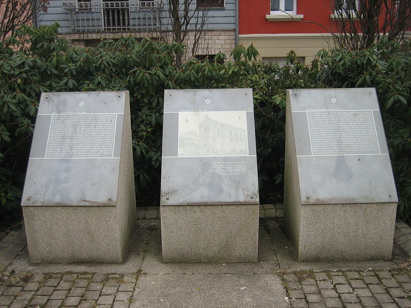 Jewish Memorial Esch-sur-Alzette #1