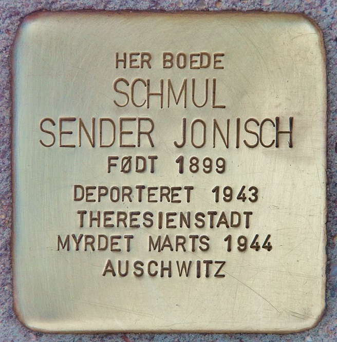 Stolperstein Sølvgade 34 #1