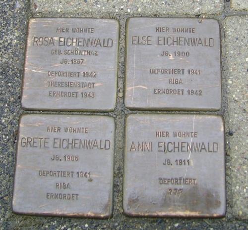 Stumbling Stones Alte Lindenstraße 6