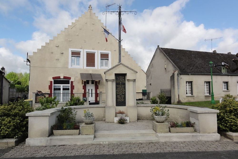 War Memorial Clacy-et-Thierret