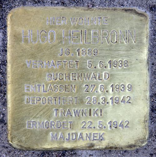 Stumbling Stones Rudower Straße 68