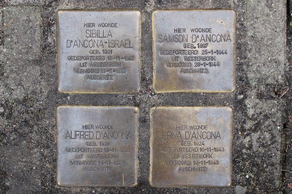 Stolpersteine Rembrandtlaan 55