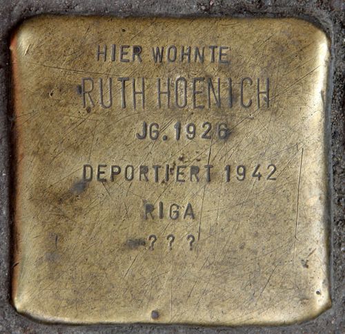 Stolpersteine Rigaer Straße 30 #2