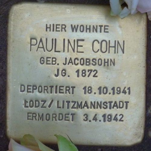 Stolpersteine Fregestrae 80 #1