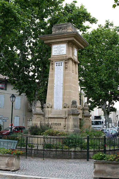 War Memorial Saint-Cannat #1