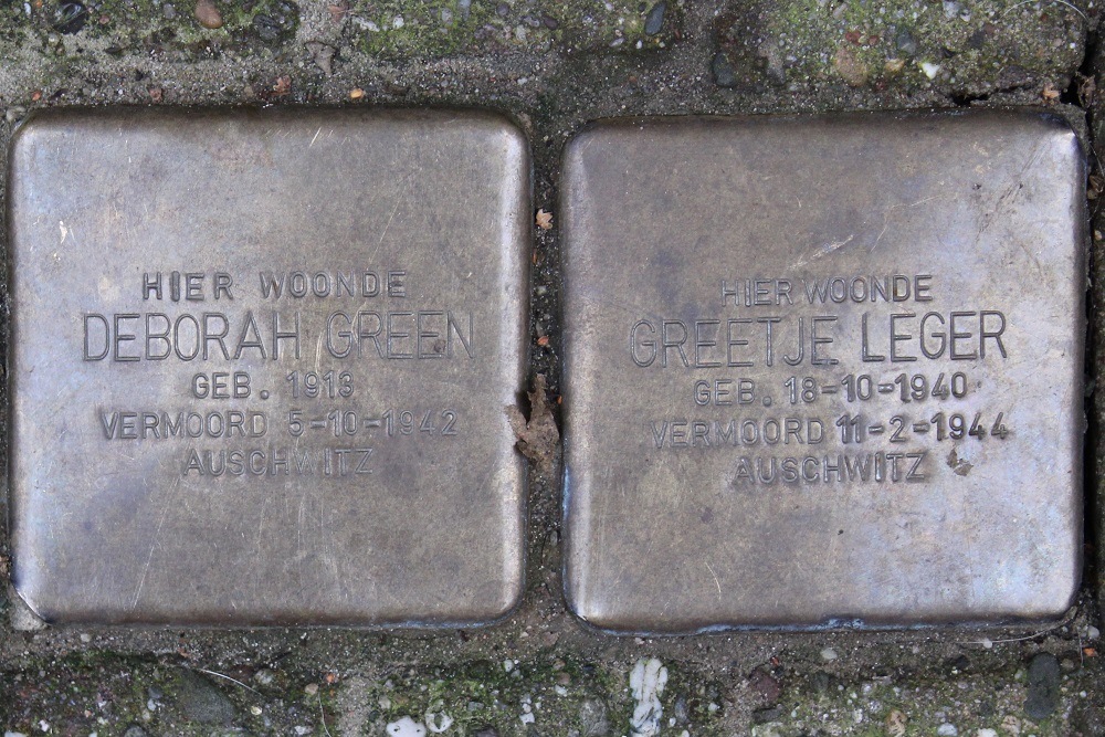 Stolpersteine Utrechtsedwarsstraat 116 #1