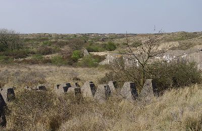 German Tank Barrier Katwijk