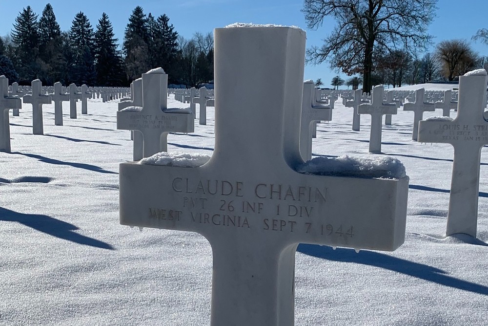 Gedenkteken Private Claude Chafin (US) #3