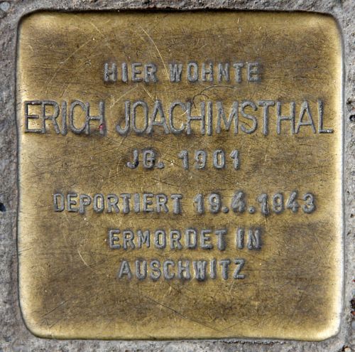 Stolperstein Fraenkelufer 34