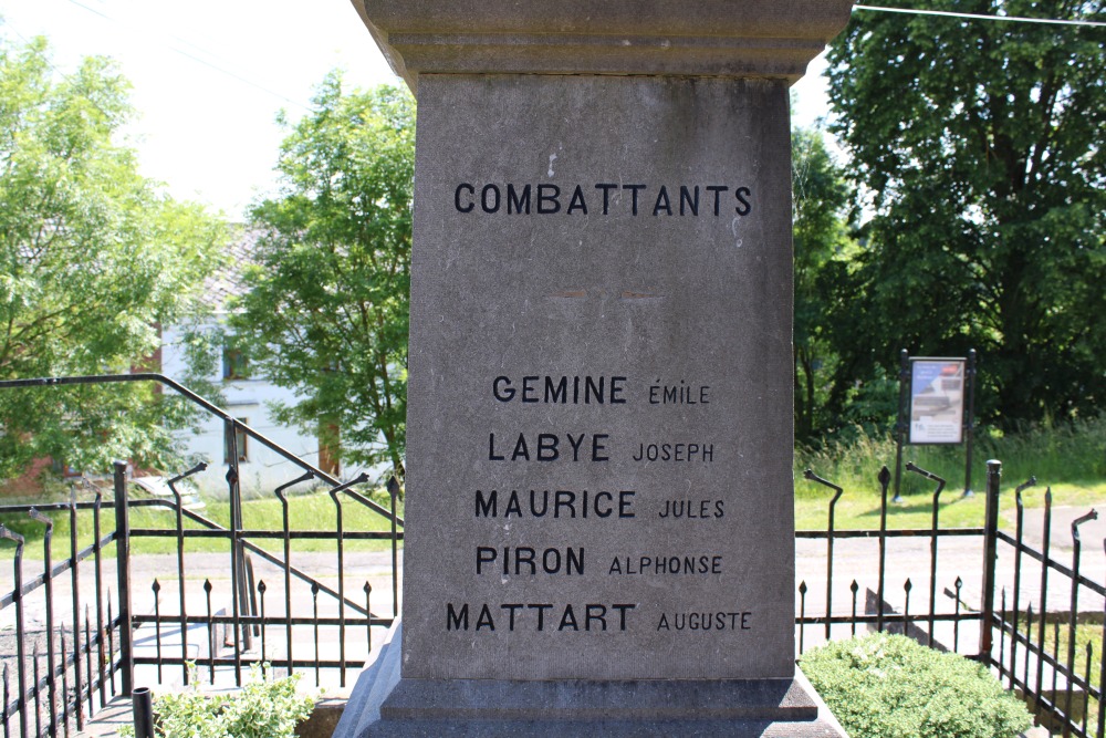 War Memorial Lamontzée #4