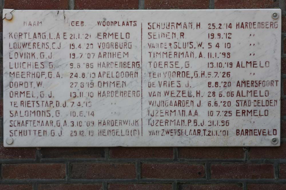 War Memorial Rademakersbroek #4
