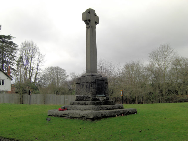 Oorlogsmonument Lower Shiplake