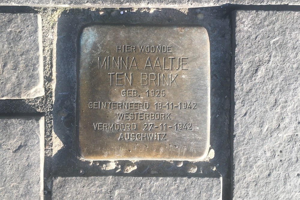 Stolpersteine Kalanderstraat 61 (nu Van Heekplein) #2