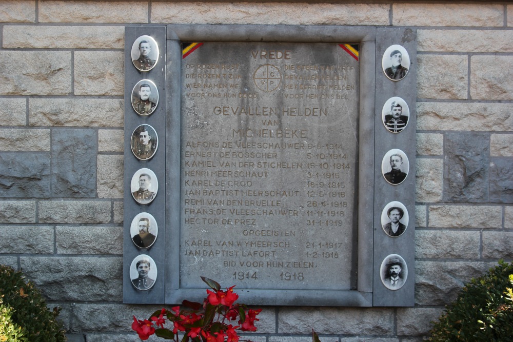 Oorlogsmonument Michelbeke #3