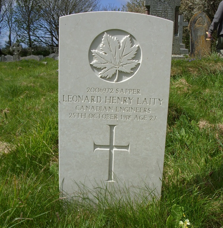 Oorlogsgraf van het Gemenebest Germoe Church Cemetery